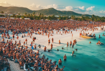 assistez à un concert estival inoubliable sur une plage paradisiaque. réservez votre place dès maintenant pour vivre une expérience musicale unique en plein air.