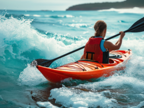 découvrez le kayak à marée haute, une expérience palpitante pour affronter les vagues et admirer la splendeur sauvage de l'océan.