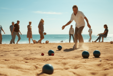 découvrez comment la pétanque sur le sable réinvente l'expérience traditionnelle du jeu, entre performance sportive et convivialité en plein air.