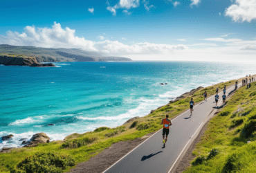 découvrez comment les marathons côtiers offrent une combinaison parfaite entre sport et panoramas époustouflants.