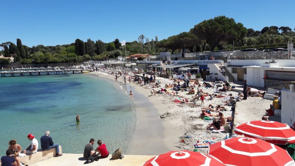 Plage de la Garoupe